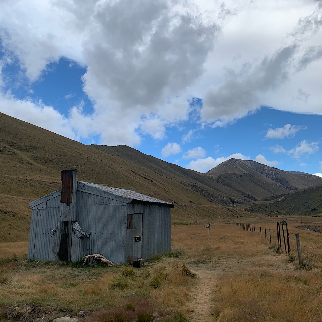 A typical hut of the New Zealand backcountry – solid, but basic. 