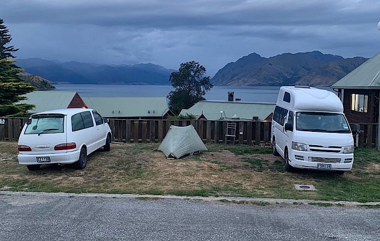 I didn't always find soulful campsites on the Te Araroa.