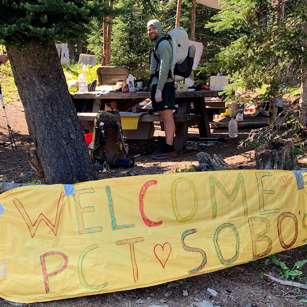 Hikers walking the PCT South Bound – or SOBO – need to walk 31 miles north to touch the Canadian border and actually "begin" the trail.