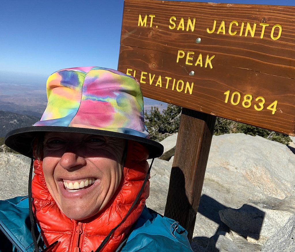 It was hard work getting to the top of San Jacinto Peak, a surprisingly huge mountain in Southern California.
