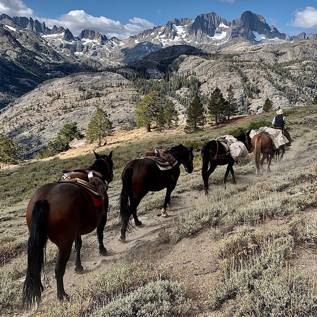 "Sierra Cowboy" was the winning photo of the 2019 Pacific Crest Trail photo contest in the equestrian category. 