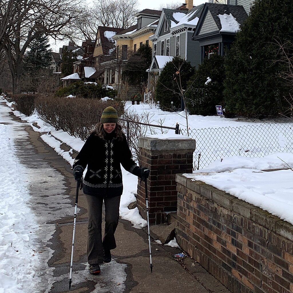 Today, nearly four weeks after my second hip replacement, I'm ready to risk a bit of ice. 